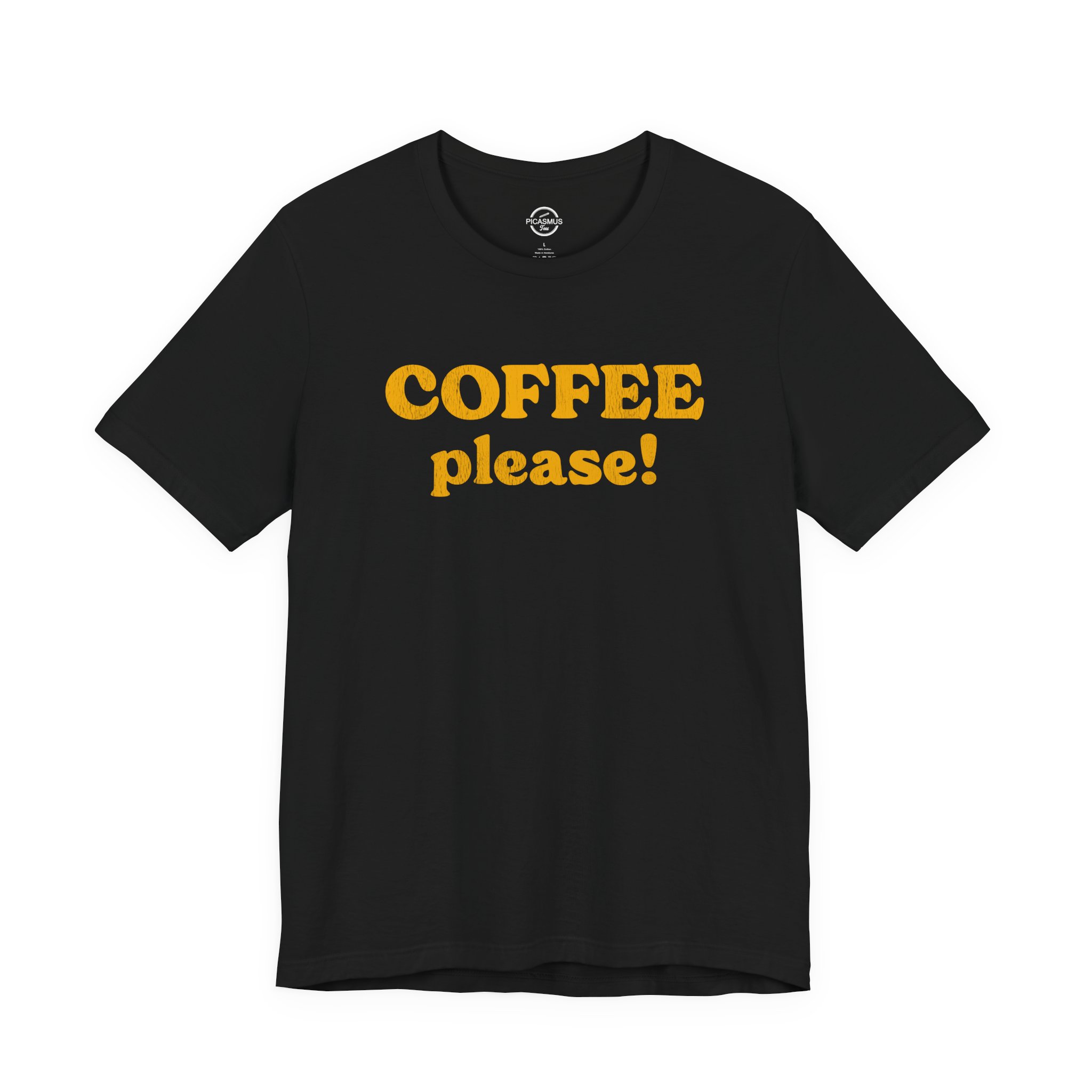 Coffee Please! Tee Retro Coffee Lover Shirt