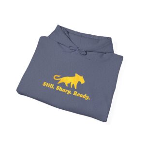 Still. Sharp. Ready. Golden Jaguar Tactical Nature Hoodie