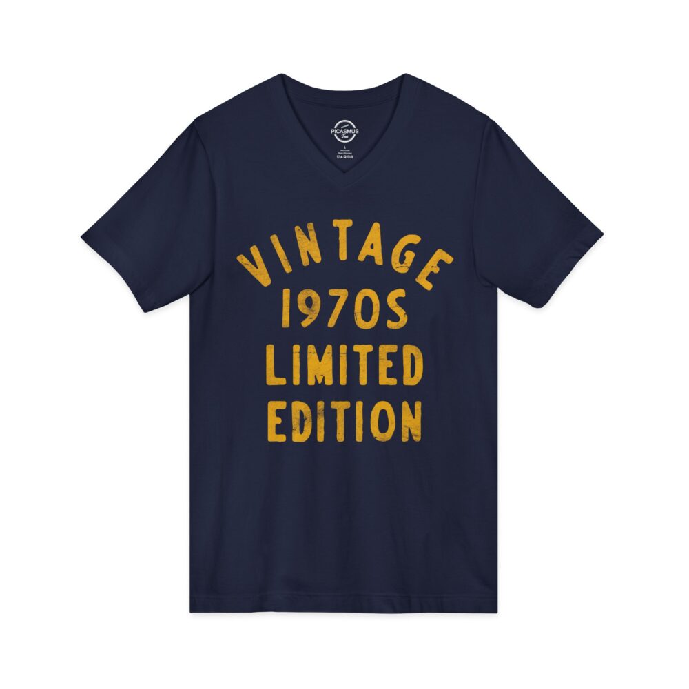 Vintage 1970s Limited Edition V-Neck Tee | Picasmustees 2891795214081630394_2048.jpeg - Picasmustees