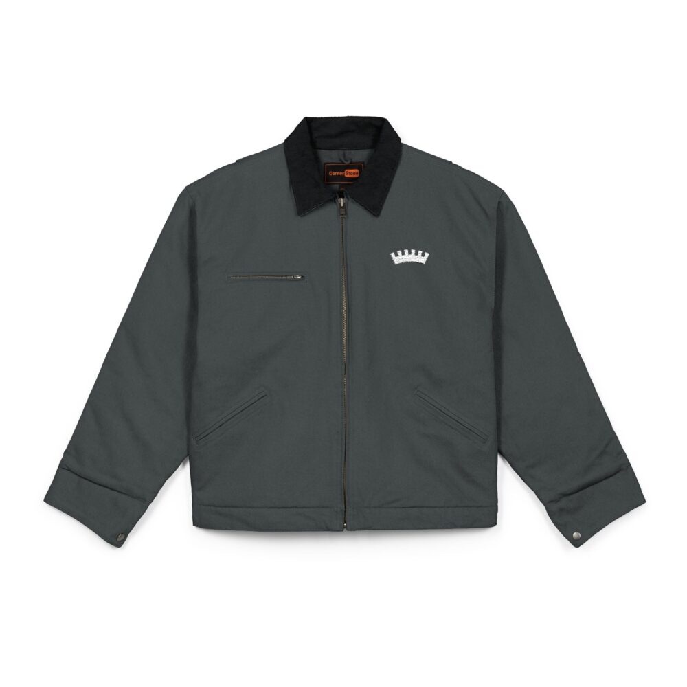 Duck Cloth Work Jacket Crown Zip-Up