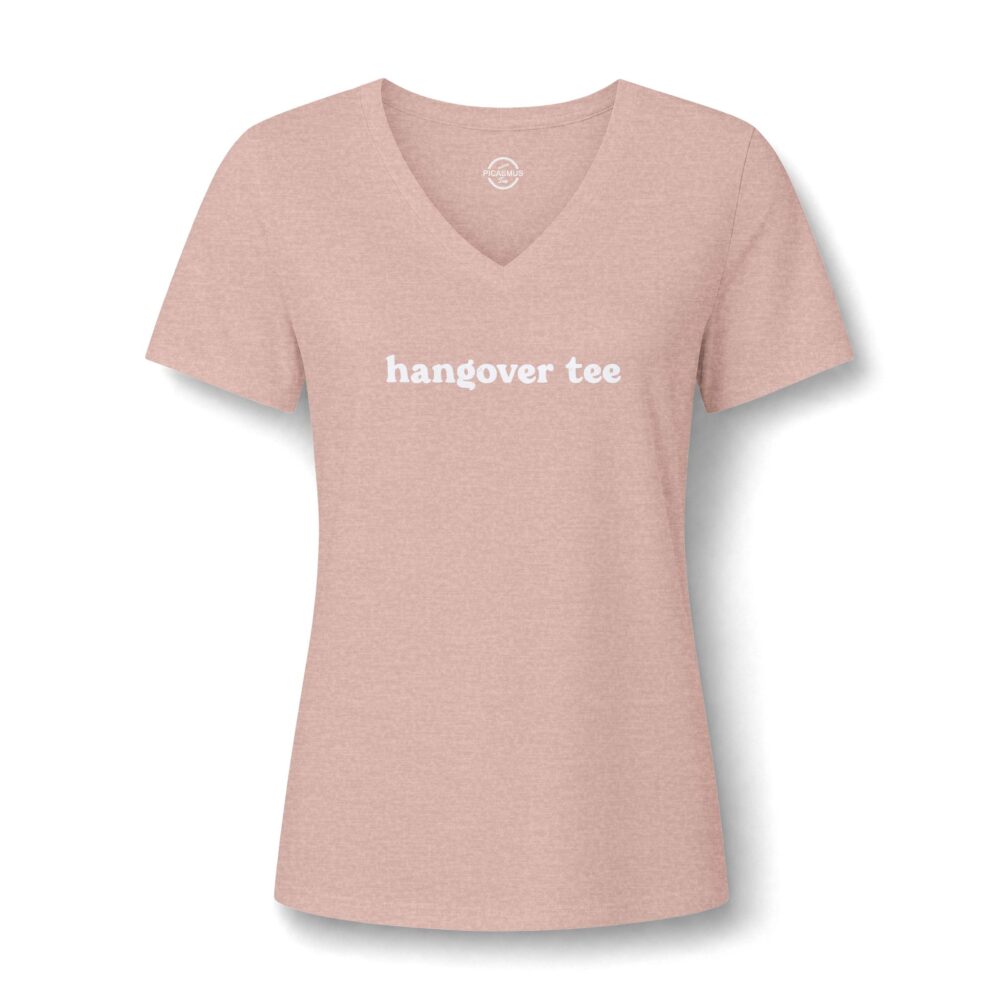 Hangover Tee V-Neck Women's Relaxed Heather Tee