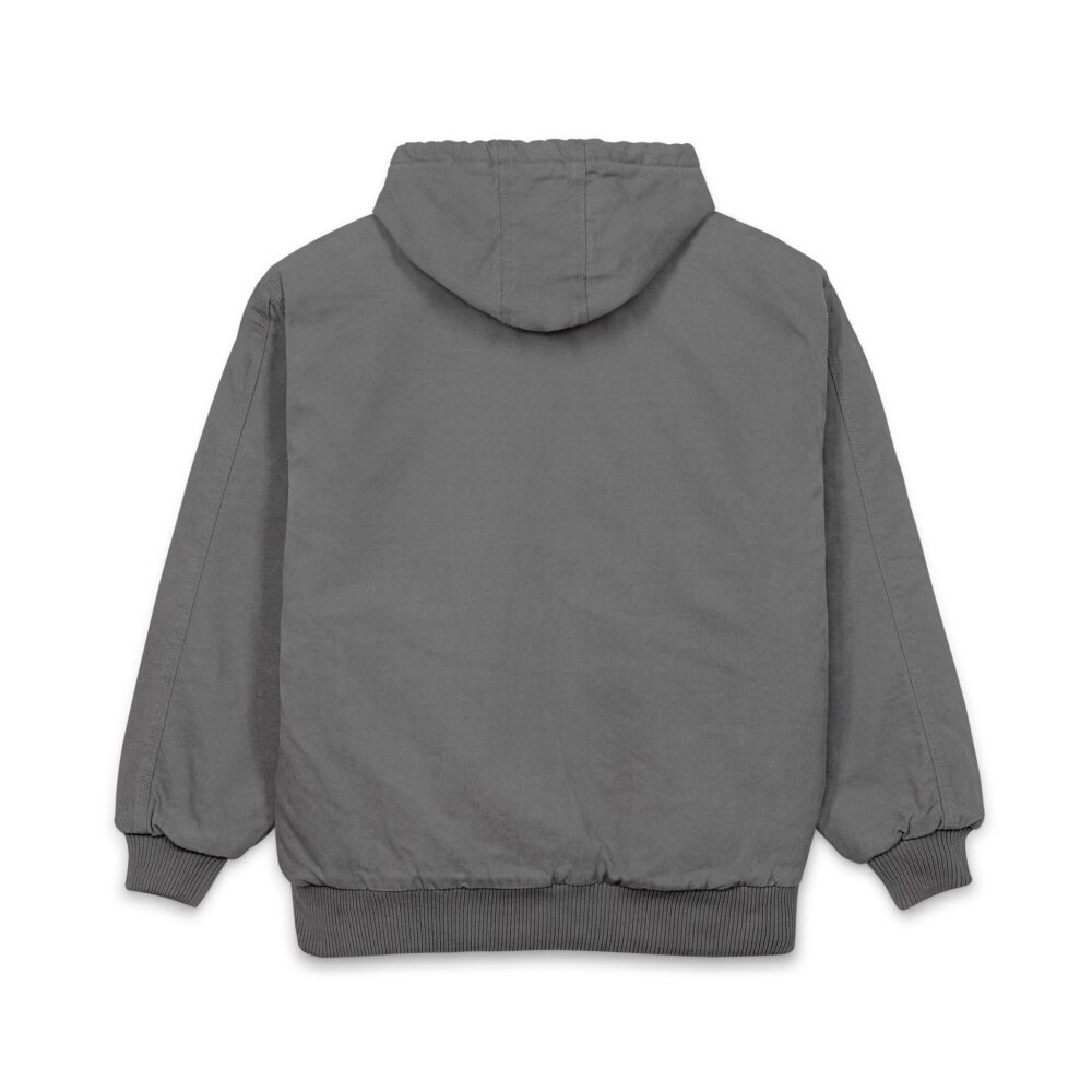 Embroidered LA Duck Cloth Hooded Work Jacket | Picasmustees 9261583239117448653_2048.jpeg - Picasmustees