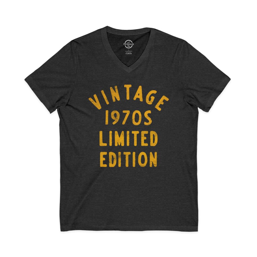 Vintage 1970s Limited Edition V-Neck Tee | Picasmustees 9427435942426783023_2048.jpeg - Picasmustees