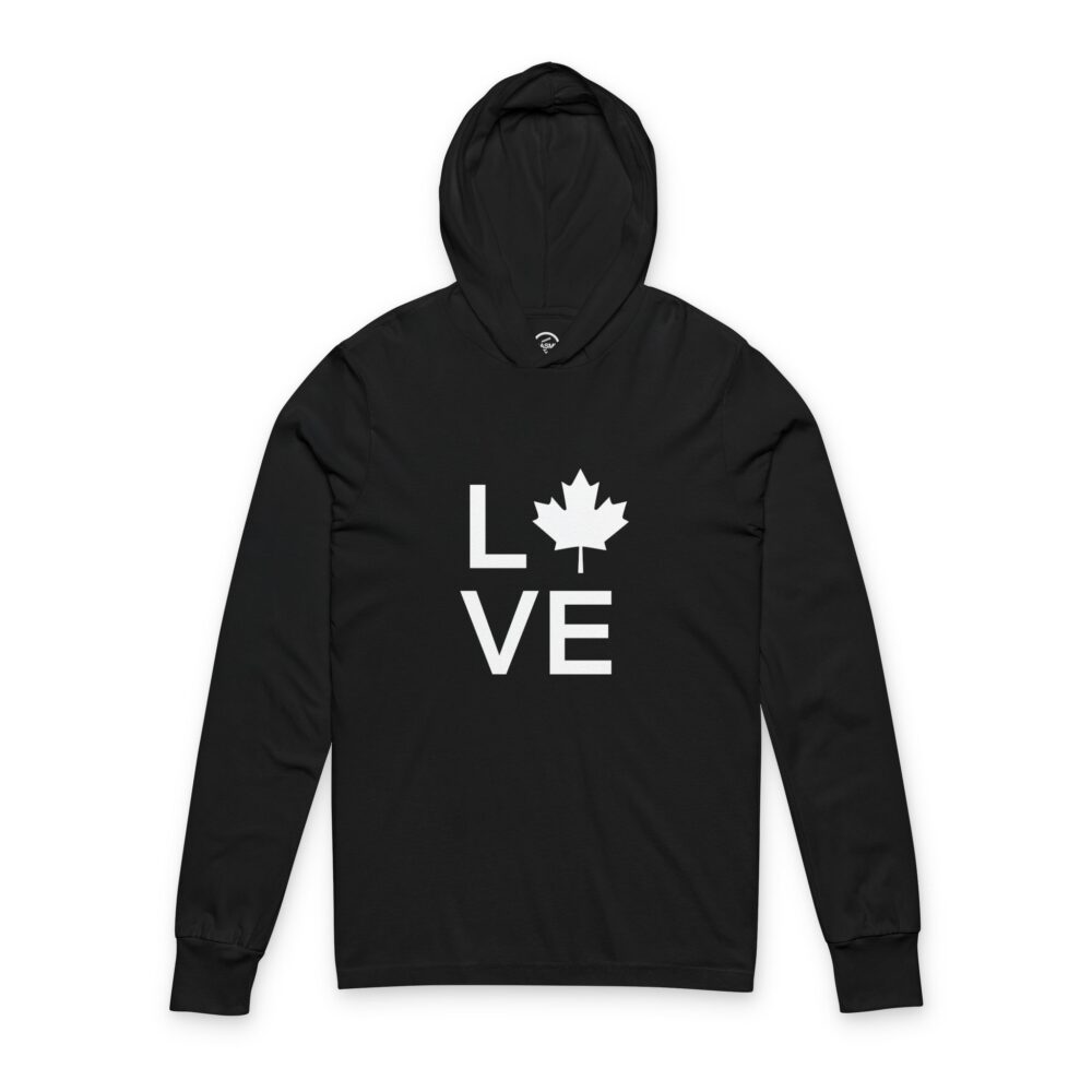 Canada Love Hooded Long-Sleeve Tee