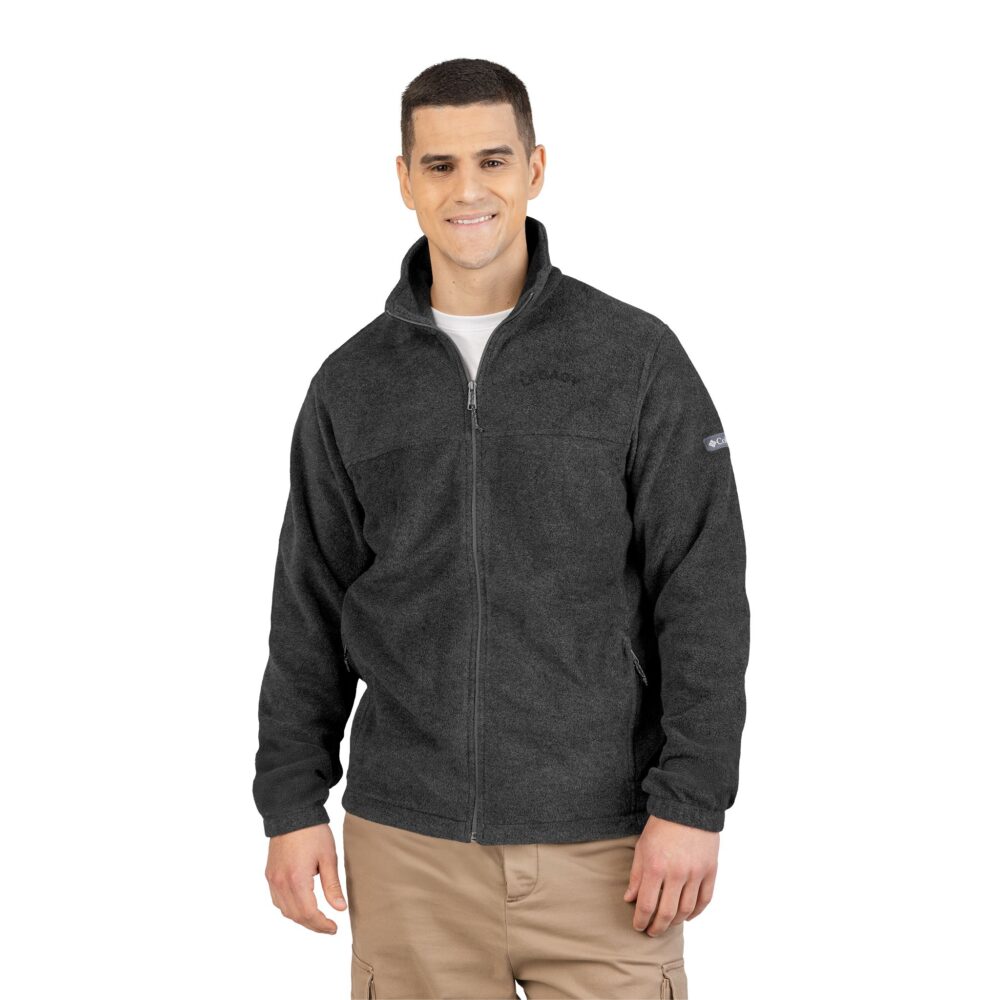 Embroidered Columbia Fleece Jacket | Picasmustees 11659314538907419718_2048.jpeg - Picasmustees