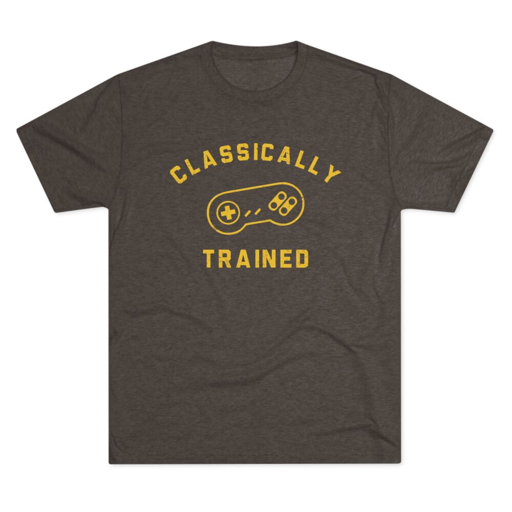 Classically Trained Tee Retro Video Game Controller Gamer Shirt | Picasmustees 13838188676710749325_2048.jpeg - Picasmustees