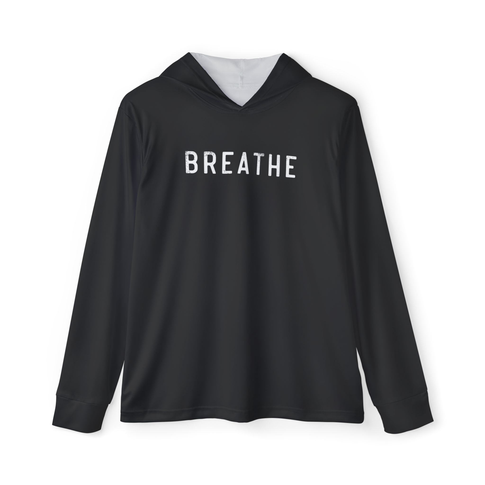 Breathe Men's Lightweight Sports Hoodie Performance Warmup Pullover