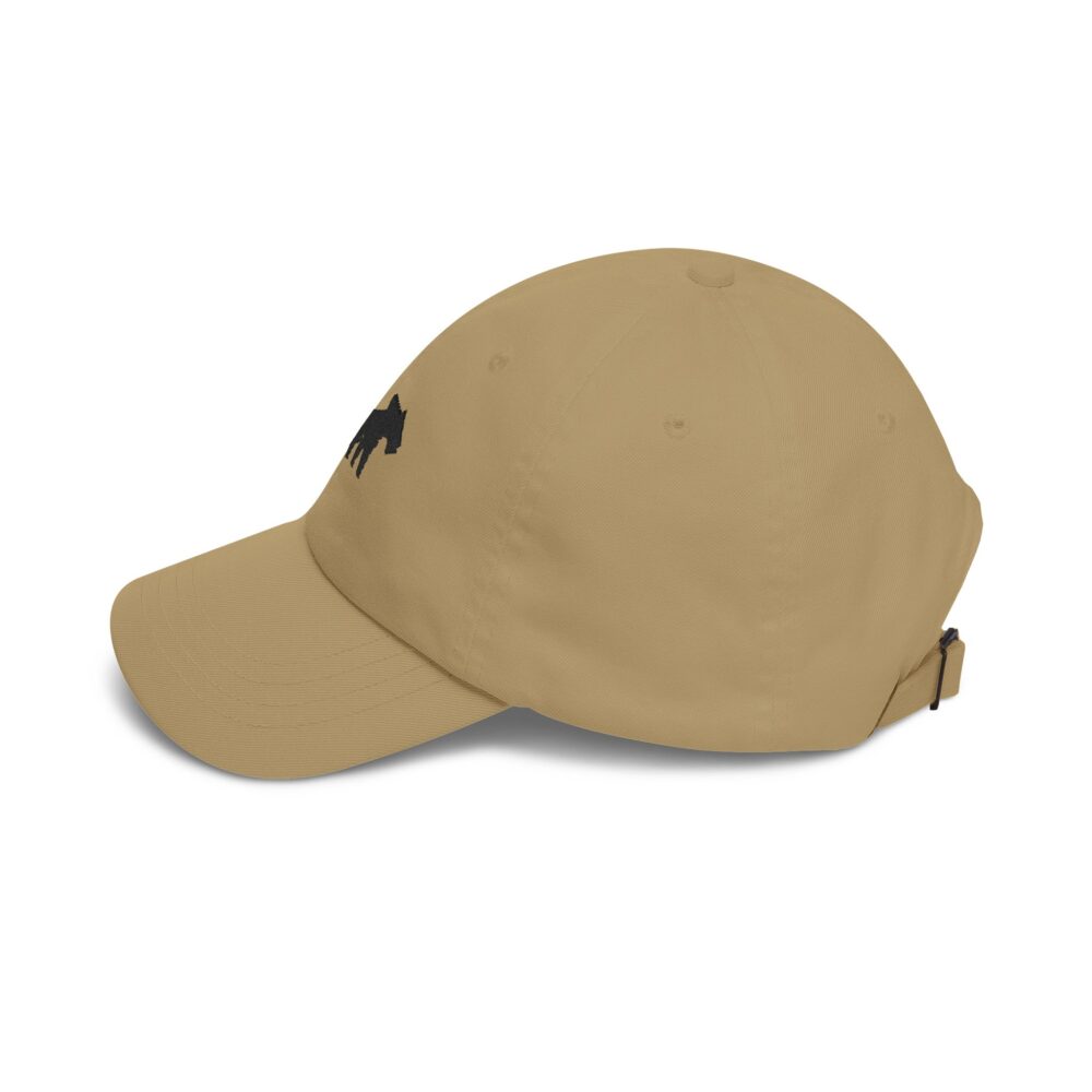 Dad Cap Minimal Black Panther Embroidered Hat | Picasmustees 4361123726979820858_2048.jpeg - Picasmustees
