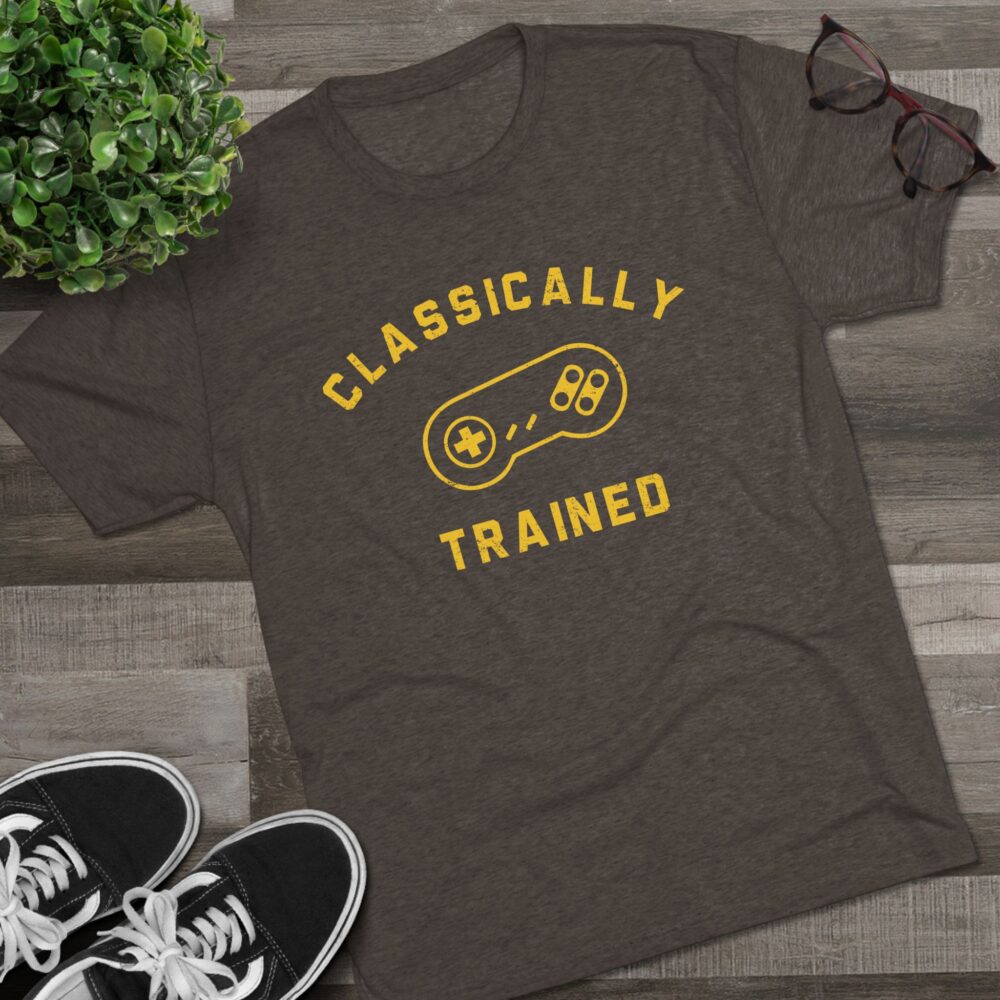Classically Trained Tee Retro Video Game Controller Gamer Shirt | Picasmustees 4368518085838239752_2048.jpeg - Picasmustees