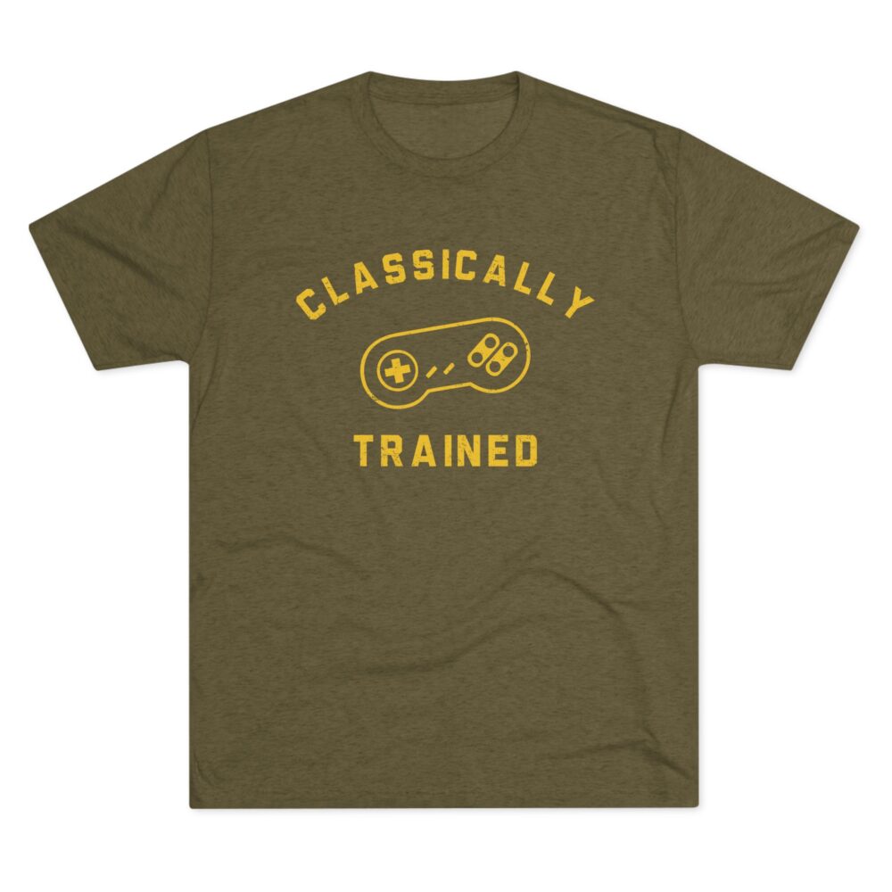 Classically Trained Tee Retro Video Game Controller Gamer Shirt | Picasmustees 5237710421545756527_2048.jpeg - Picasmustees