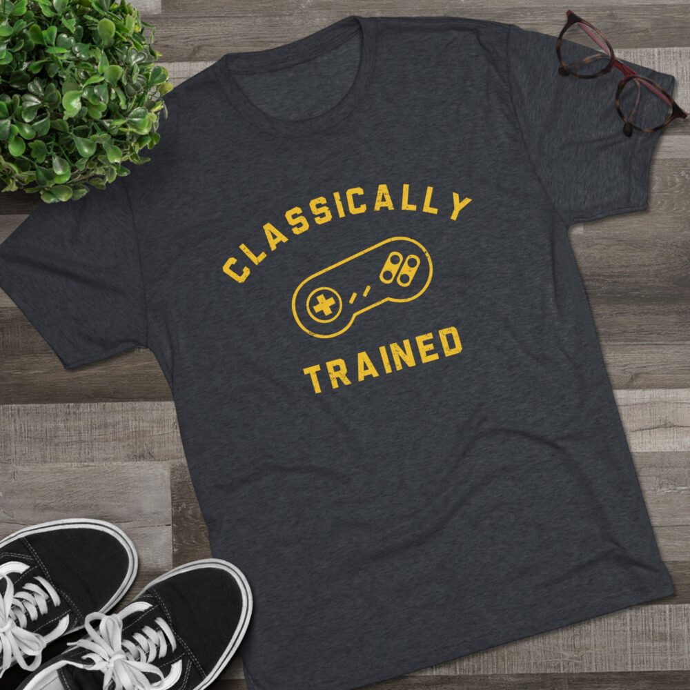 Classically Trained Tee Retro Video Game Controller Gamer Shirt | Picasmustees 832234959644264005_2048.jpeg - Picasmustees