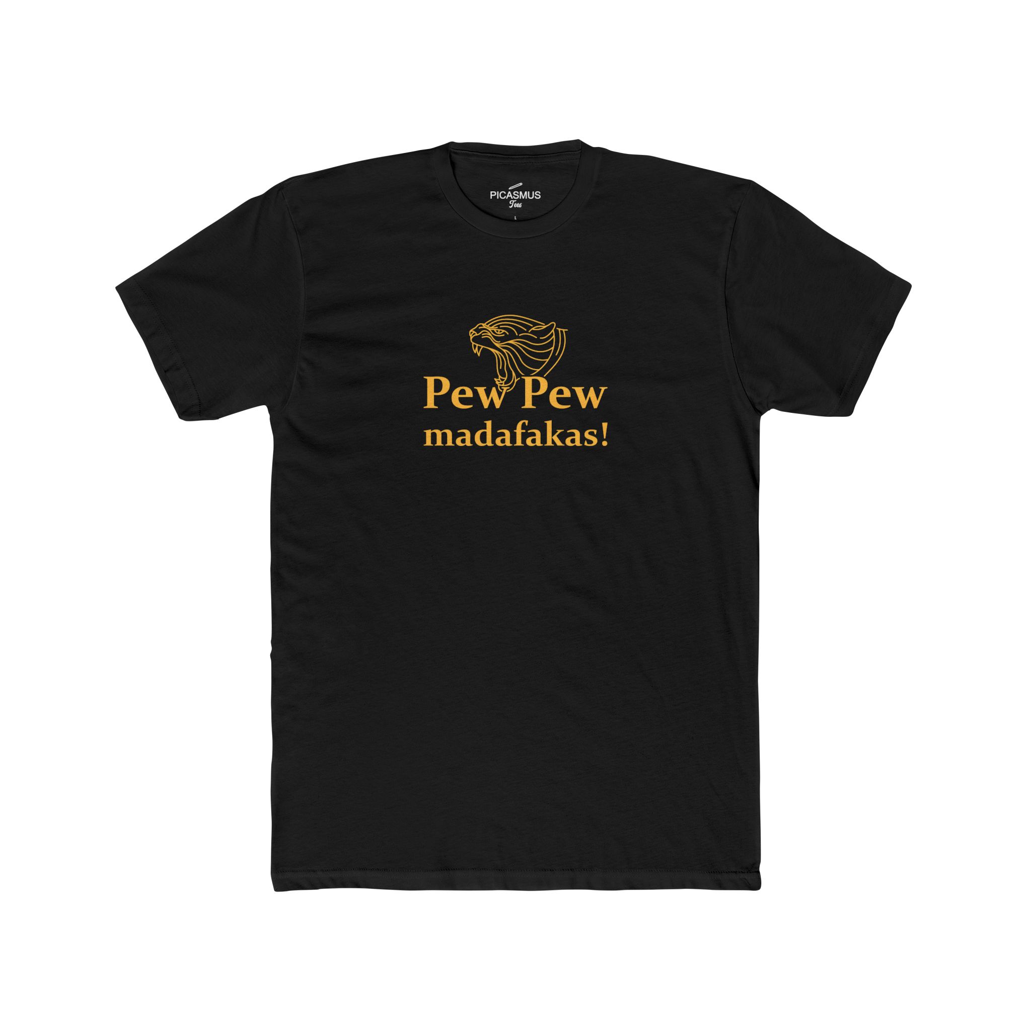 Pew Pew Madafakas! Funny Tiger Tee