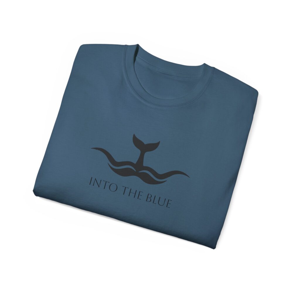 Whale Tail ‘Into the Blue’ Cotton Tee | Picasmustees 10414202208244084123_2048-3.jpeg - Picasmustees