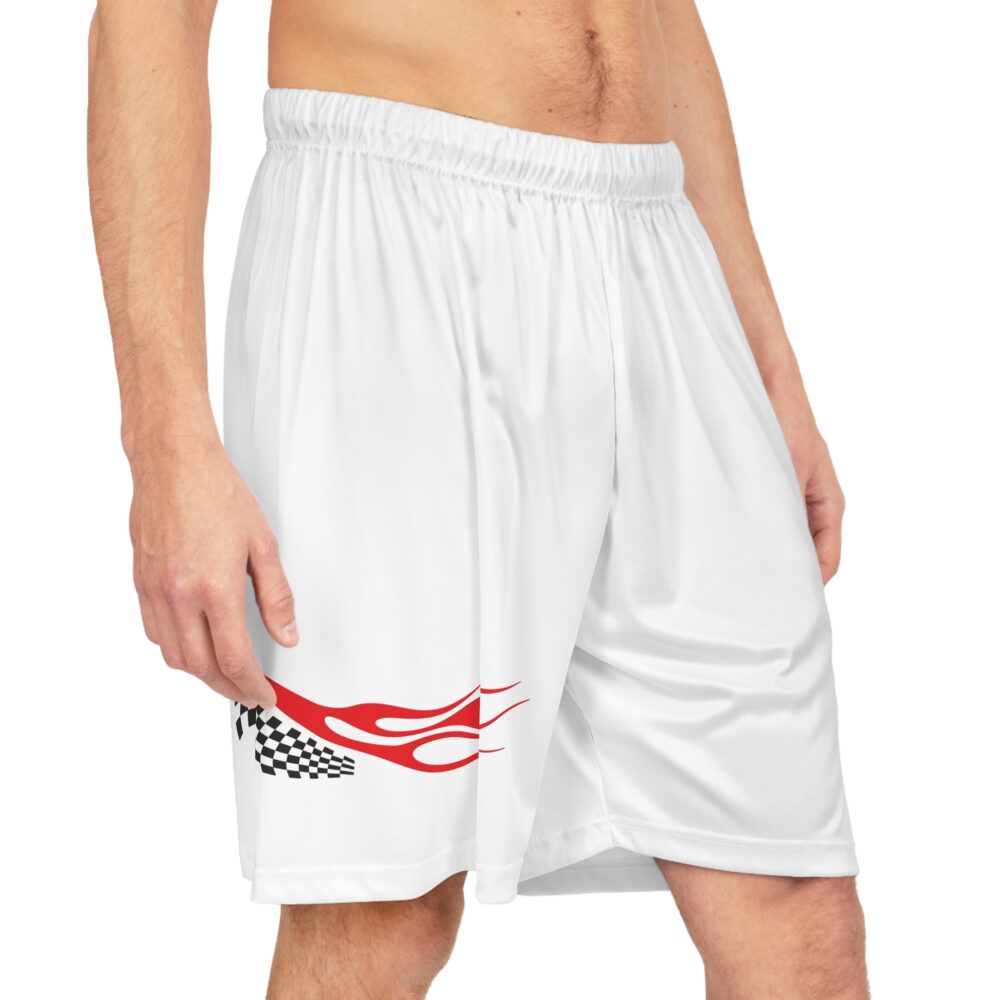 Racing Flame Basketball Athletic Shorts | Picasmustees 10944059231246262145_2048.jpeg - Picasmustees