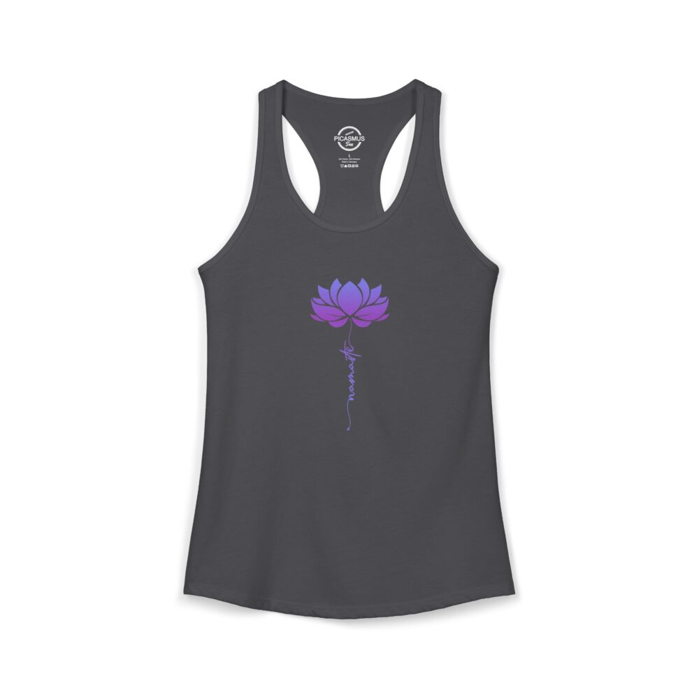 Namaste Lotus Meditation Women’s Racerback Tank | Picasmustees 15245212423121531789_2048.jpeg - Picasmustees