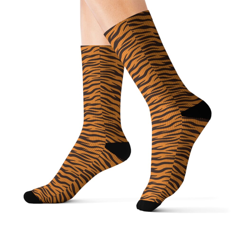 Tiger Sublimation Socks | Picasmustees 15568113199568536083_2048.jpeg - Picasmustees