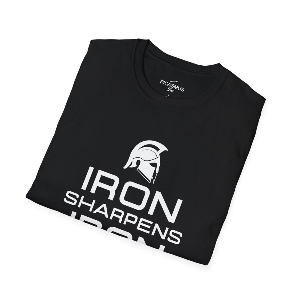 Iron Sharpens Iron T-Shirt Proverbs 27:17 Christian Brotherhood Tee | Picasmustees 15686822840981098720_2048.jpeg - Picasmustees
