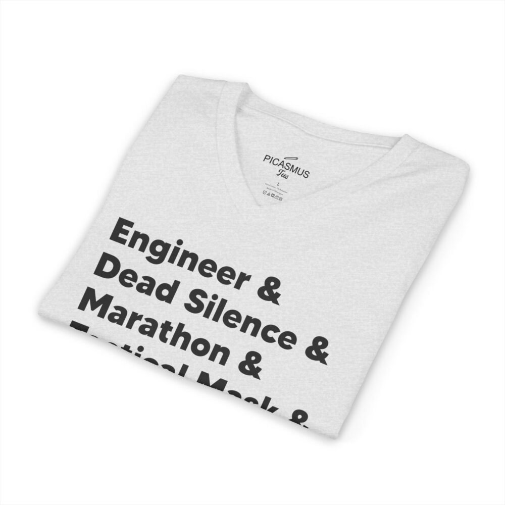 Engineer & Dead Silence & Marathon & Tactical Mask & Awareness & Dexterity V-Neck Tee | Picasmustees 2198278653342043886_2048.jpeg - Picasmustees