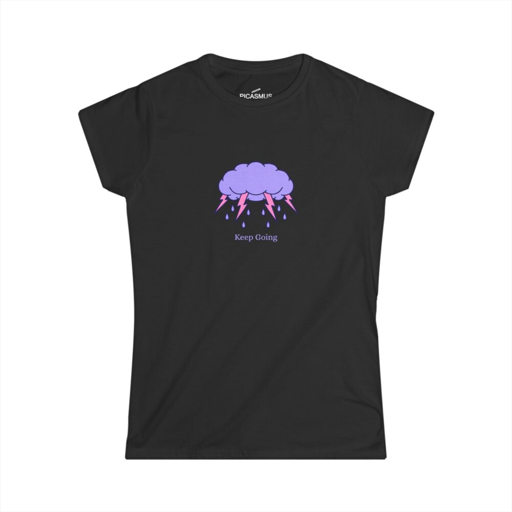 Thunder Sky Keep Going Motivational Women’s T-Shirt | Picasmustees 3377846590823454882_2048.jpeg - Picasmustees
