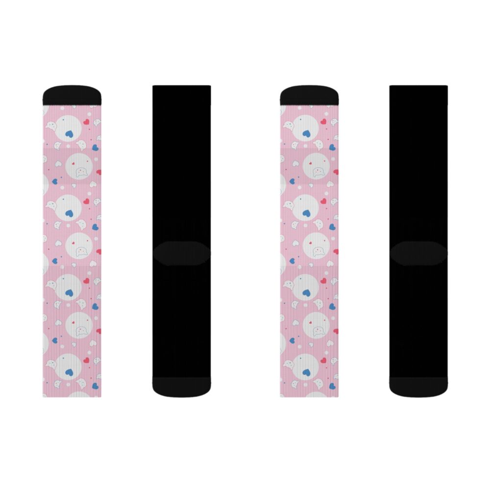 Cute Pink Bunny Easter & Spring Socks | Picasmustees 4829735345710214396_2048.jpeg - Picasmustees