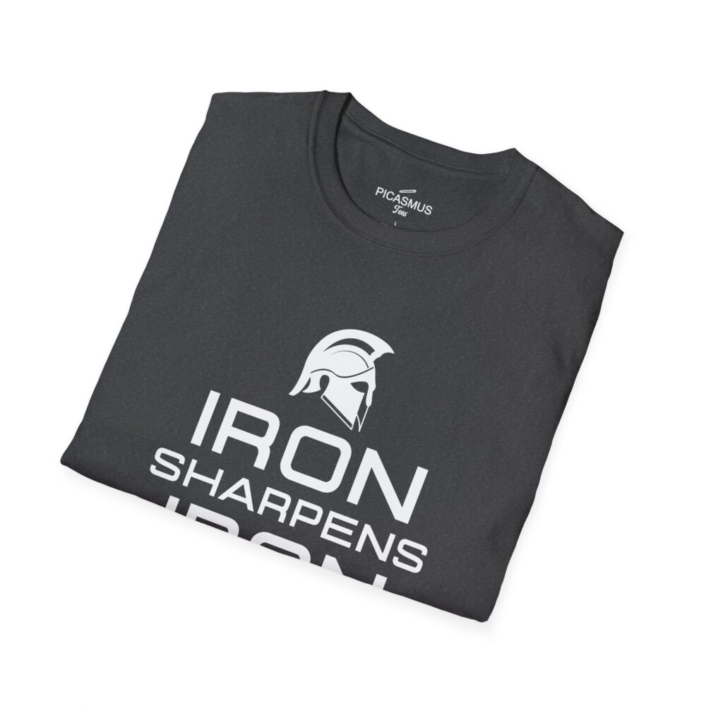Iron Sharpens Iron T-Shirt Proverbs 27:17 Christian Brotherhood Tee | Picasmustees 4853206886619674230_2048.jpeg - Picasmustees