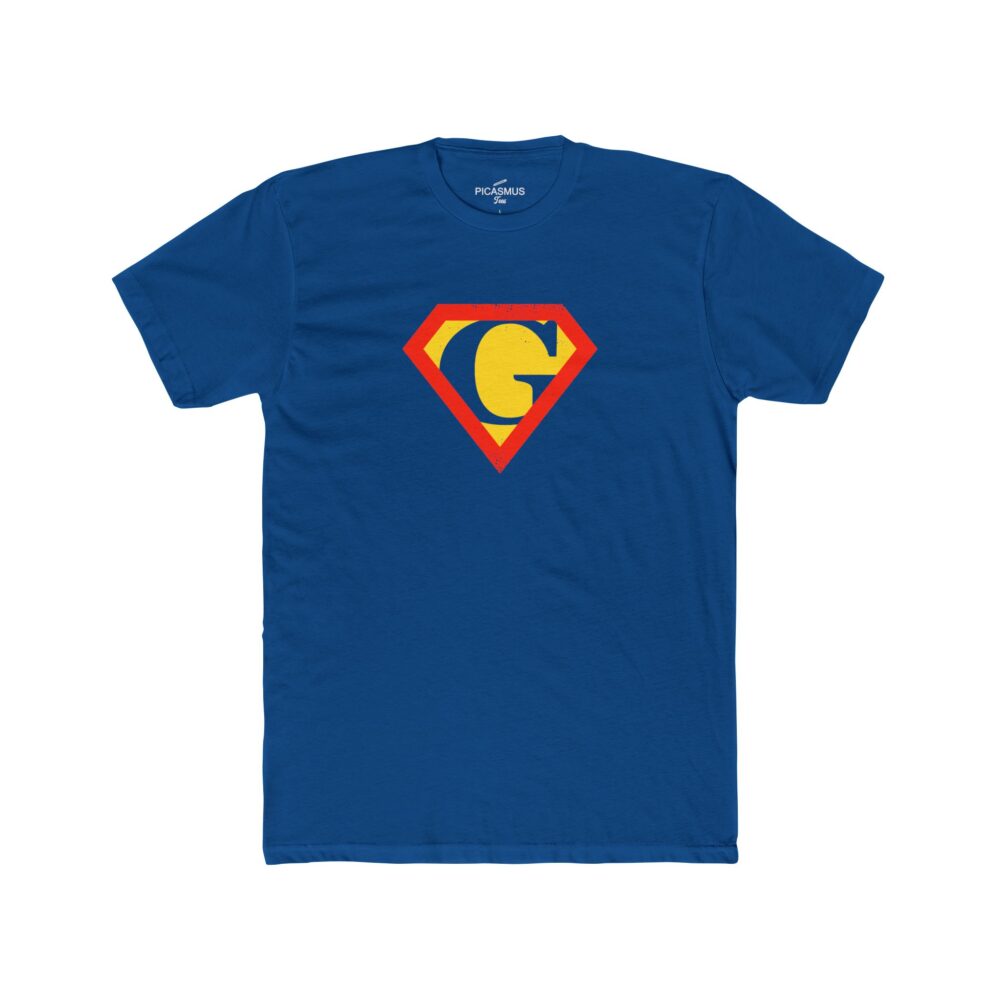 Superhero G Supergain Gym Or After Workout Tee | Picasmustees 4968816617206563116_2048.jpeg - Picasmustees