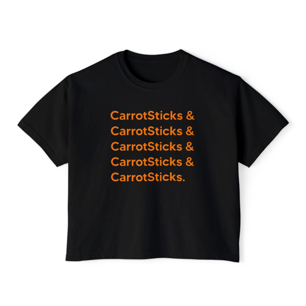 Women’s Boxy Tee “CarrotSticks & CarrotSticks” T-shirts | Picasmustees 6292008367069539404_2048.jpeg - Picasmustees