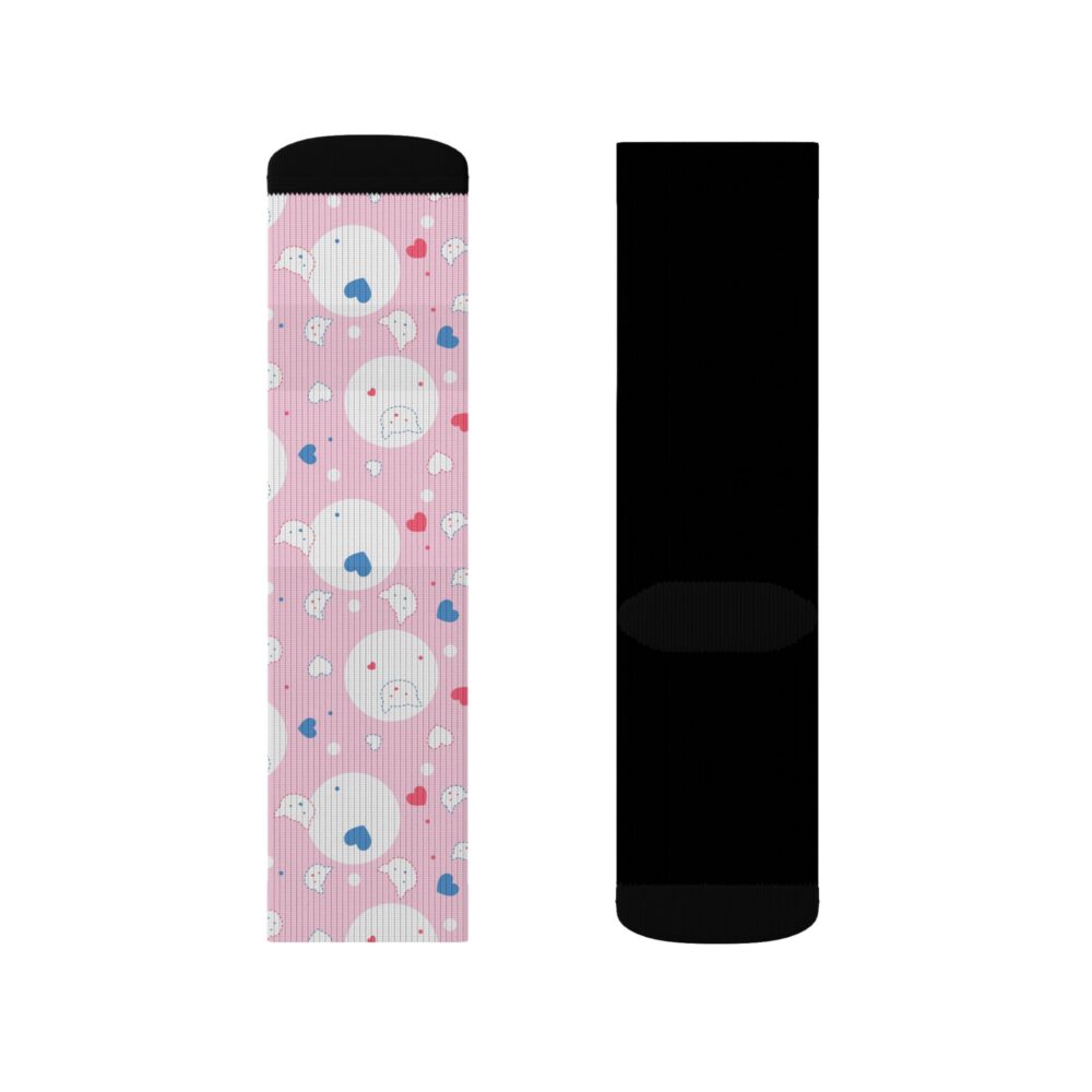 Cute Pink Bunny Easter & Spring Socks | Picasmustees 7356167724674057346_2048.jpeg - Picasmustees