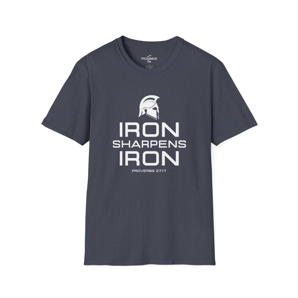 Iron Sharpens Iron T-Shirt Proverbs 27:17 Christian Brotherhood Tee | Picasmustees 8194907417997787099_2048.jpeg - Picasmustees