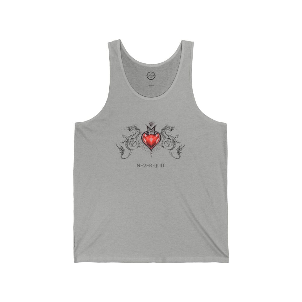 Never Quit Tank Top Motivational Muscle Tank | Picasmustees 8236045544563396839_2048.jpeg - Picasmustees