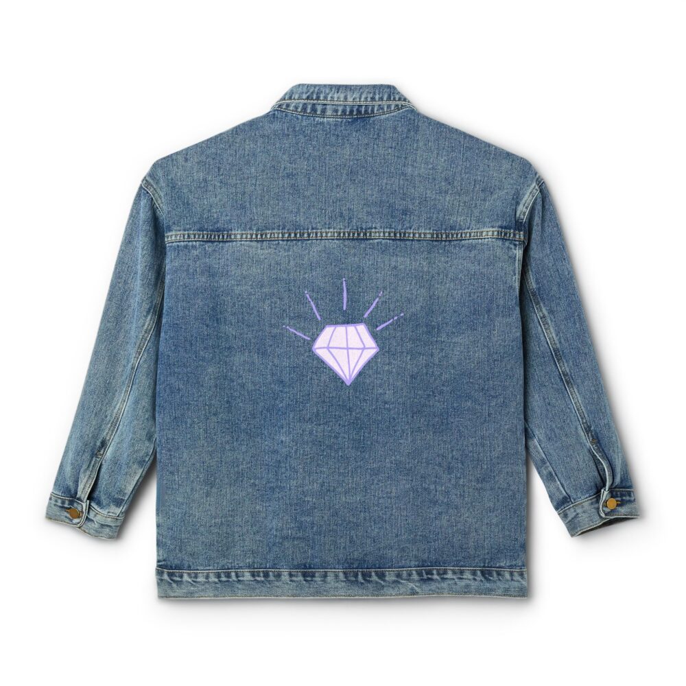 Women’s Diamond Back Denim Jacket | Picasmustees 9287788960637475238_2048-1.jpeg - Picasmustees