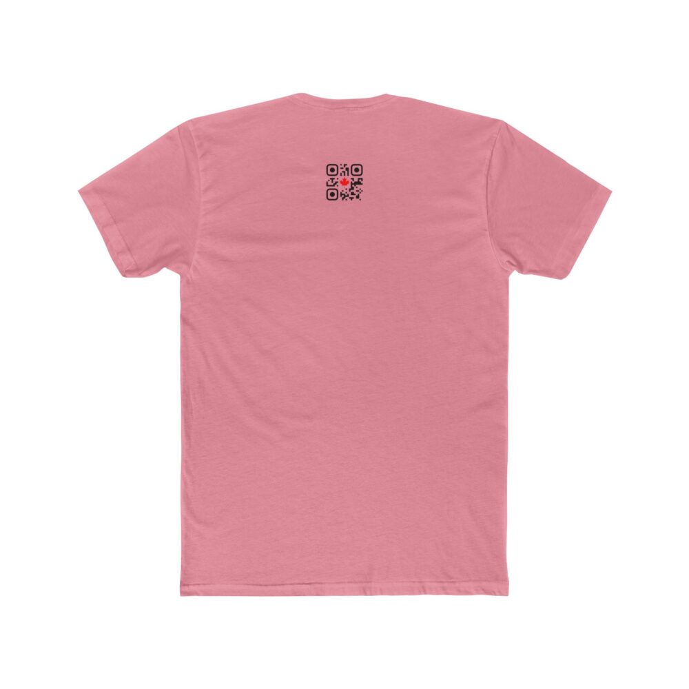 Crew Tee Minimal QR Code Back T-Shirt | Picasmustees 10856296118526031011_2048.jpeg - Picasmustees