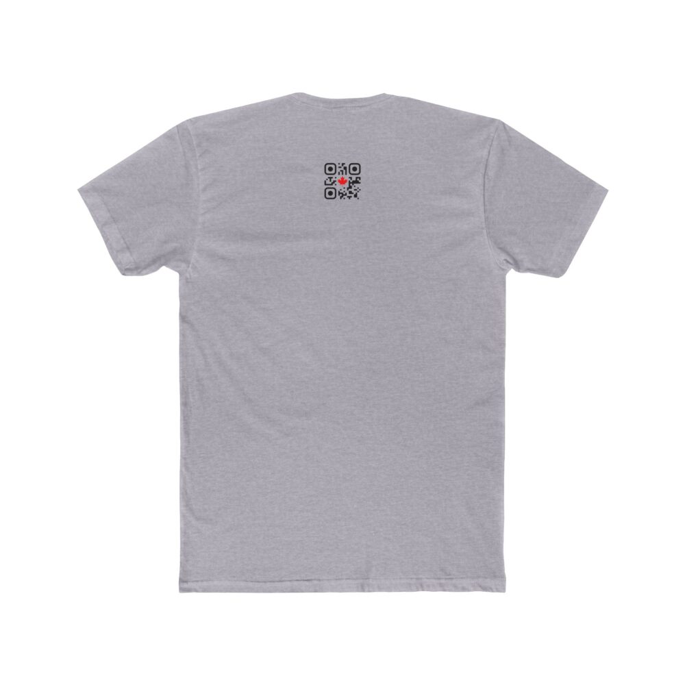 Crew Tee Minimal QR Code Back T-Shirt | Picasmustees 11347413639732384004_2048.jpeg - Picasmustees