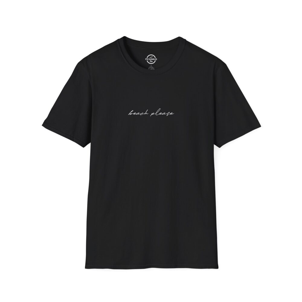 Let’s Go to the Beach Tee Minimal Beach Please Classic Fit T-Shirt | Picasmustees 11368778911618254891_2048.jpeg - Picasmustees