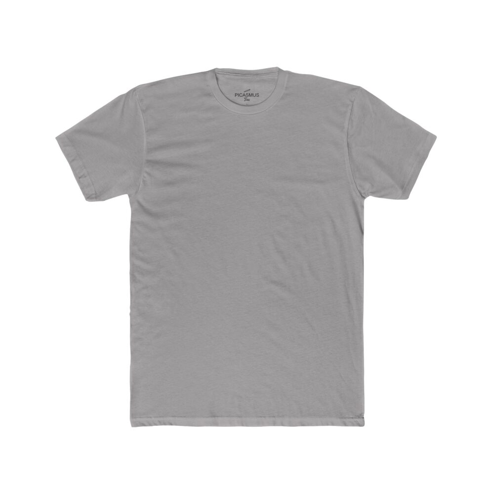 Crew Tee Minimal QR Code Back T-Shirt | Picasmustees 15160953180404799577_2048.jpeg - Picasmustees