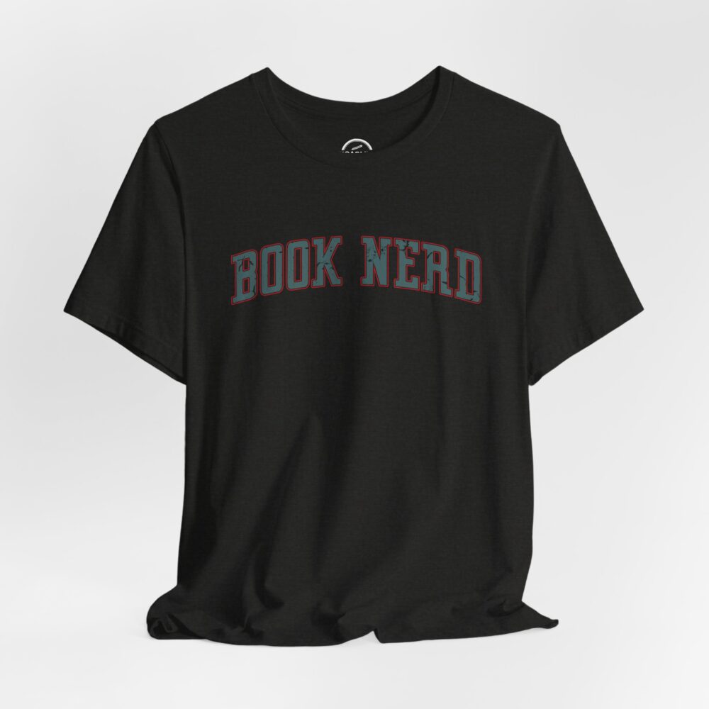 Book Nerd T‑Shirt Vintage Collegiate Tee for Readers | Picasmustees 15246210269976486093_2048.jpeg - Picasmustees