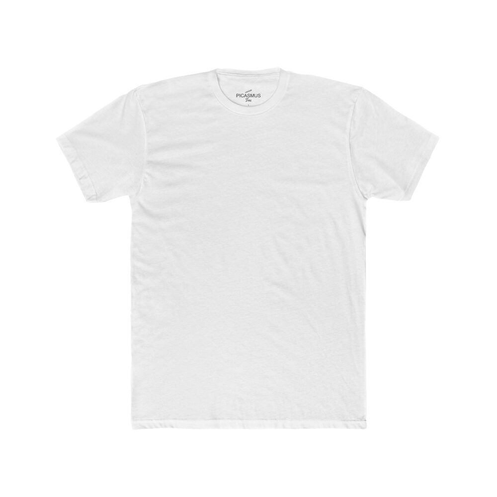 Crew Tee Minimal QR Code Back T-Shirt | Picasmustees 15883233335424749368_2048.jpeg - Picasmustees