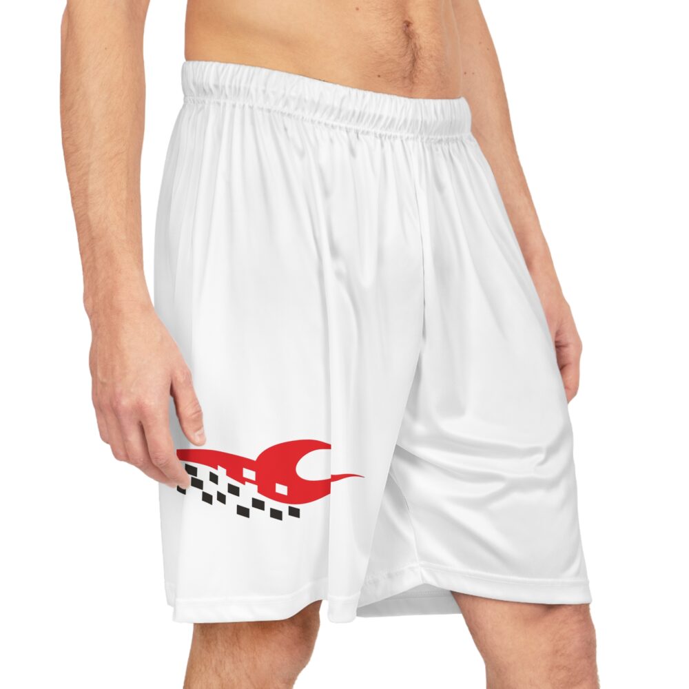 Racing Flame Basketball Athletic Shorts | Picasmustees 16243195679702877518_2048.jpeg - Picasmustees