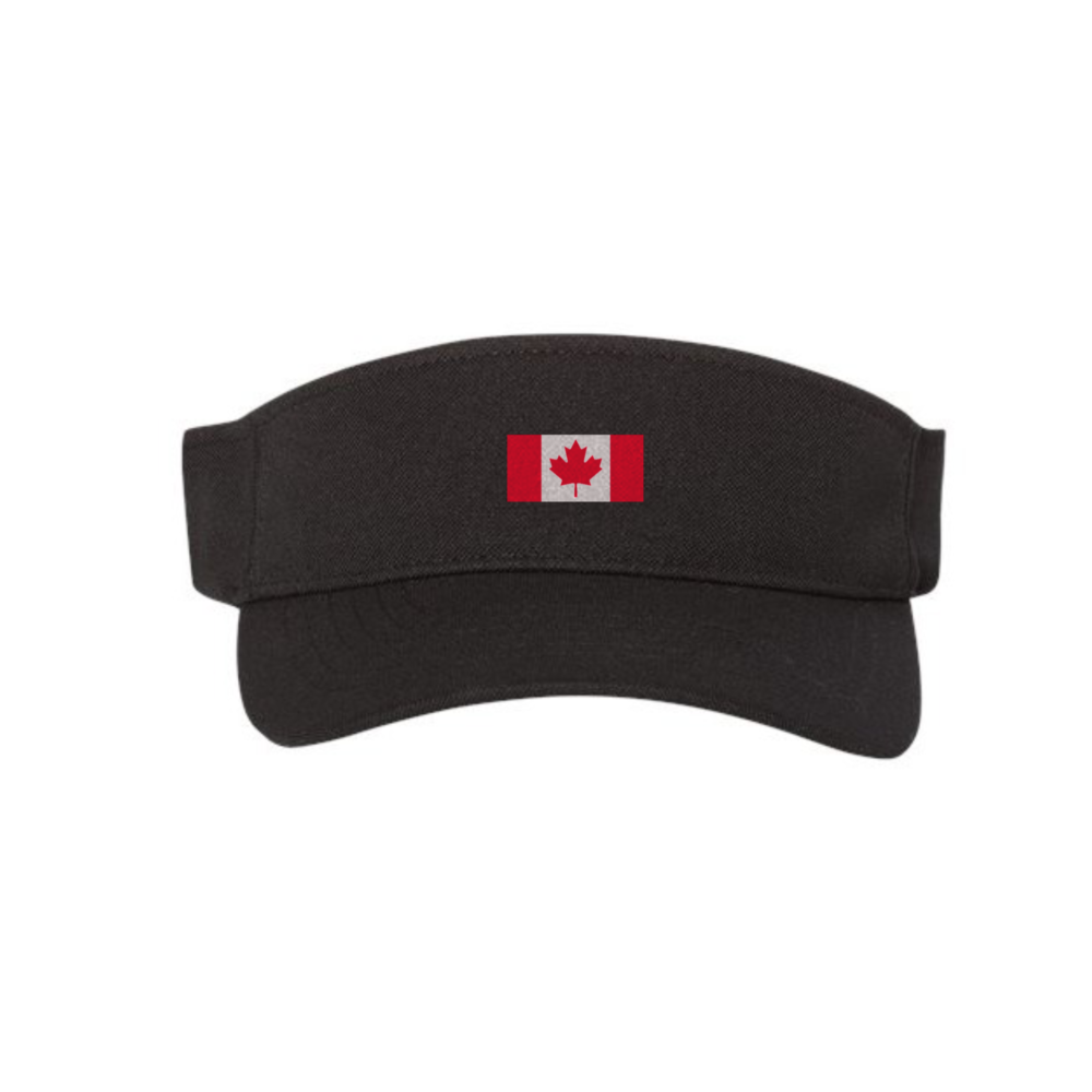 Canada Flag Visor Lightweight Sun Visor with Small Canadian Flag | Picasmustees 20261006184434-1f1c1b5f-9615-69e0-872a-02b6927c1e72.png - Picasmustees