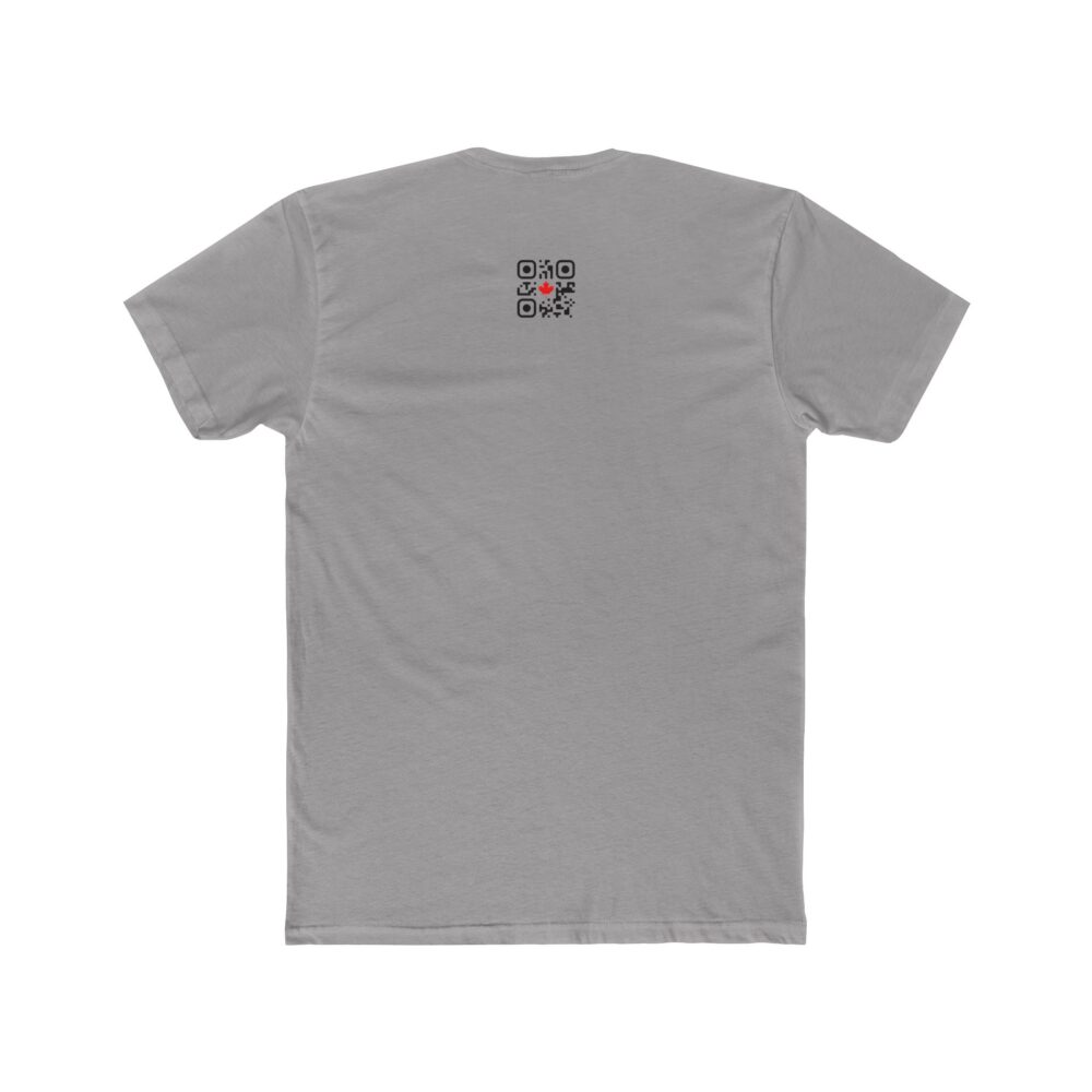 Crew Tee Minimal QR Code Back T-Shirt | Picasmustees 2642415134416427934_2048.jpeg - Picasmustees
