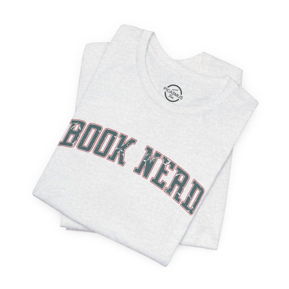 Book Nerd T‑Shirt Vintage Collegiate Tee for Readers | Picasmustees 388498673864131735_2048-2.jpeg - Picasmustees