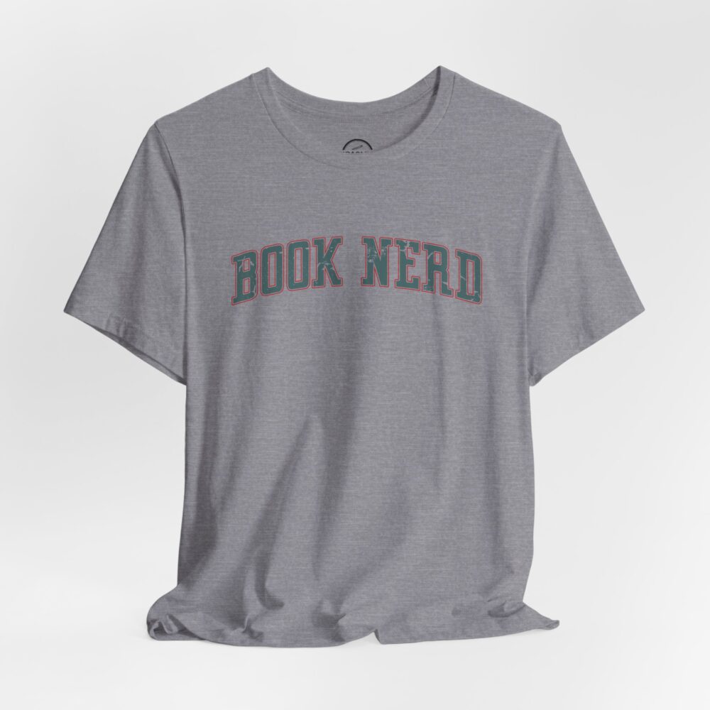 Book Nerd T‑Shirt Vintage Collegiate Tee for Readers | Picasmustees 4325419568442672423_2048.jpeg - Picasmustees