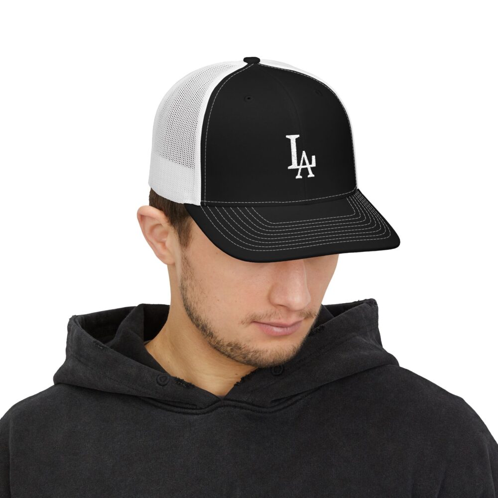 LA Snapback Trucker Cap Adjustable Hat | Picasmustees 540734095300566103_2048.jpeg - Picasmustees