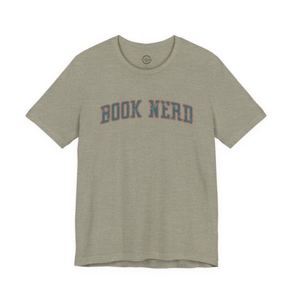 Book Nerd T‑Shirt Vintage Collegiate Tee for Readers | Picasmustees 6519027861293169377_2048.jpeg - Picasmustees