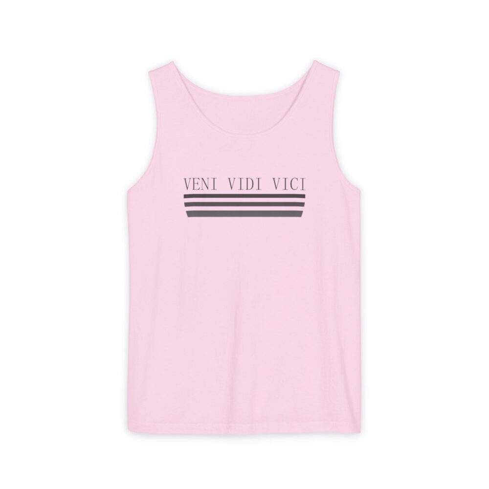 Veni Vidi Vici Roman Motto Tank Top | Picasmustees