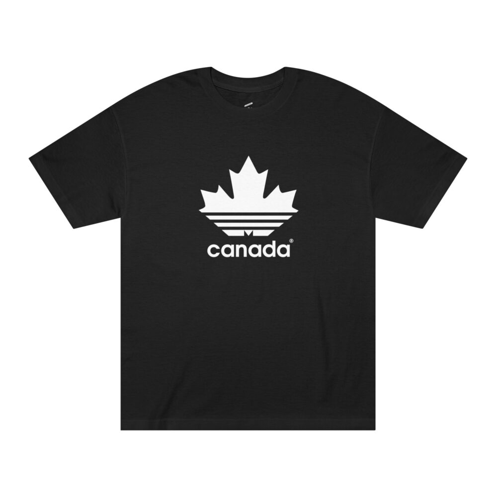 Canada Funny Adidas Maple Leaf Canadian Classic Tee | Picasmustees