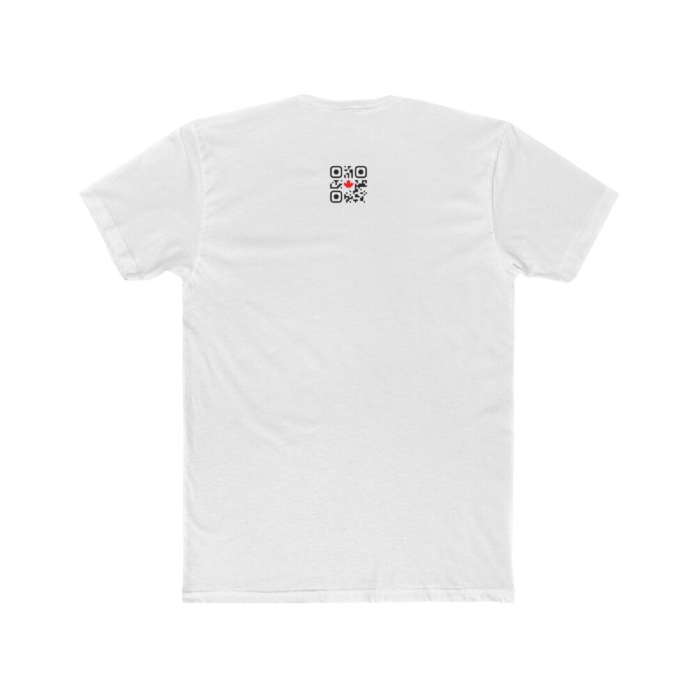 Crew Tee Minimal QR Code Back T-Shirt | Picasmustees 769418689548859430_2048.jpeg - Picasmustees
