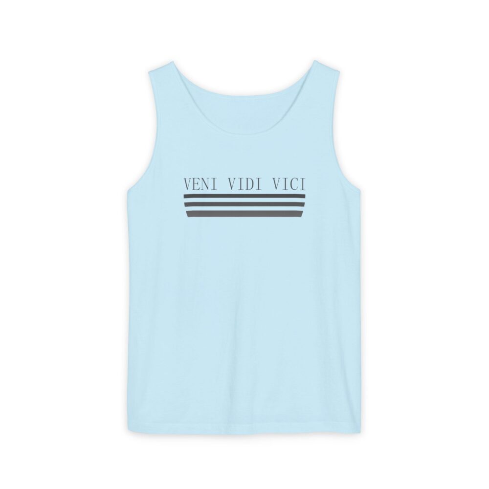 Veni Vidi Vici Roman Motto Tank Top | Picasmustees