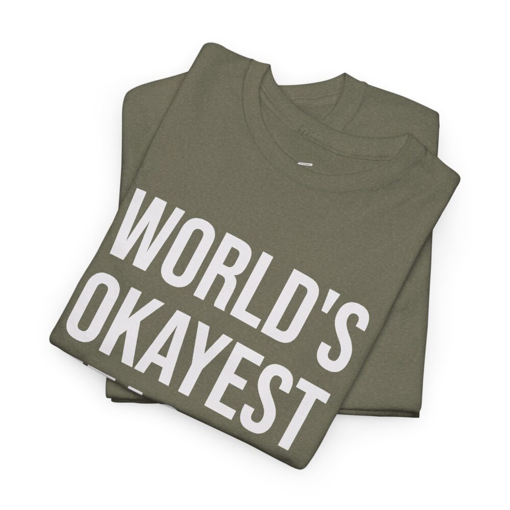 World’s Okayest Teacher T-Shirt Funny Teacher Gift Tee for Educators | Picasmustees 9911501598021221258_2048.jpeg - Picasmustees